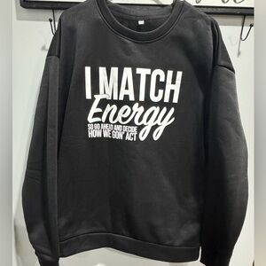 Black Graphic Women’s Sweater